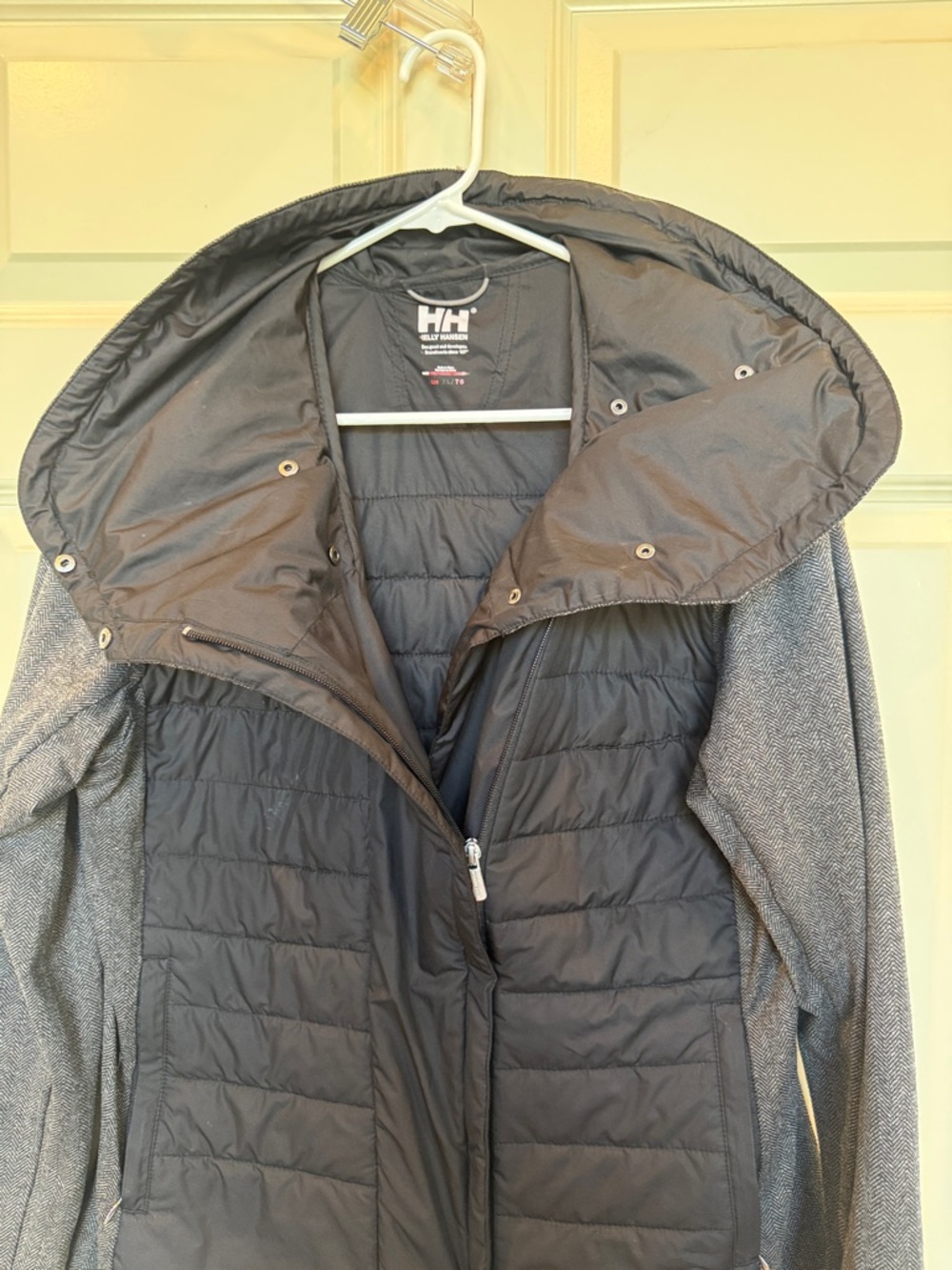Helly Hansen Jacket Womens XL Black Astra Primaloft Quilted Full Zip Outdoor - Picture 5 of 8